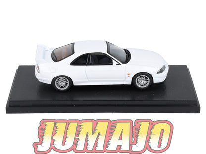 JPC9 voiture 1/43 EBBRO JAPON : NISSAN Skyline GT-R R33 V Spec 1995