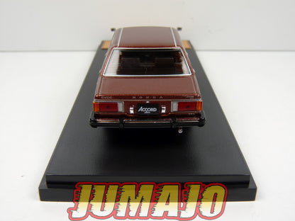 JPL33 1/43 HACHETTE Japon : Honda Accord Saloon (EX-L) 1977