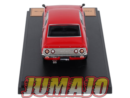 JPL59 1/43 HACHETTE Japon : NISSAN Skyline 2000GT-R (KPGC110) 1973