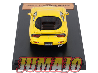 JPL61 1/43 HACHETTE Japon : MAZDA Efini RX-7 (FD3S) 1991