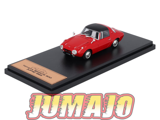JPL67 1/43 HACHETTE Japon : TOYOTA Sports 800 (UP15) 1965
