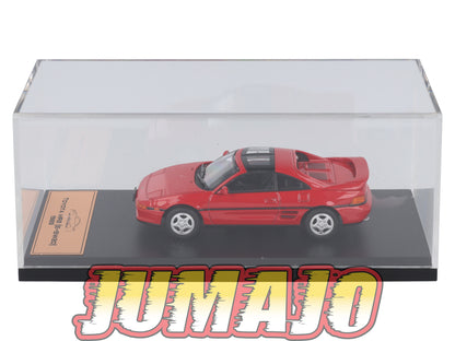 JPL70 1/43 HACHETTE Japon : TOYOTA MR2 (E-SW20) 1989