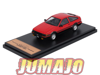 JPL76 1/43 HACHETTE Japon : TOYOTA Sprinter Trueno (AE86) 1983