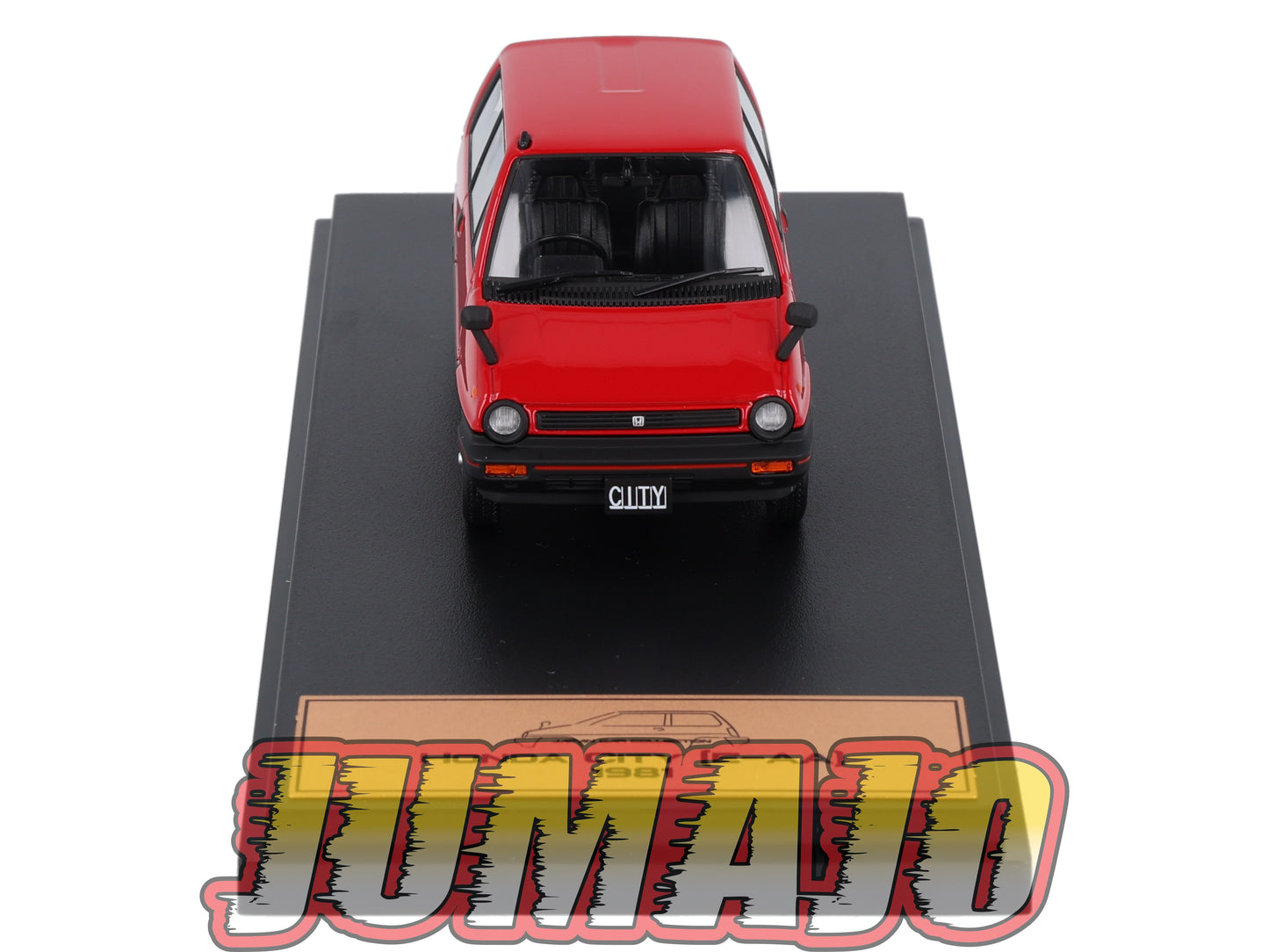 JPL77 1/43 HACHETTE Japon : HONDA City (E-AA) 1981
