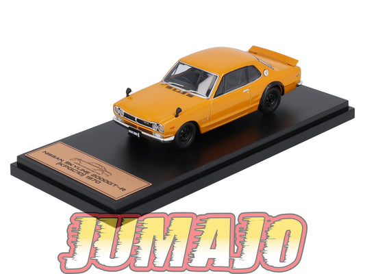 JPL80 1/43 HACHETTE Japon : NISSAN Skyline 2000GT-R (KPGC10) 1970