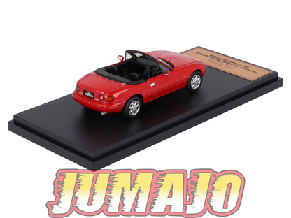 JPL84 1/43 HACHETTE Japon : MAZDA Eunos Roadster MX5 (E-NA6CE) 1989