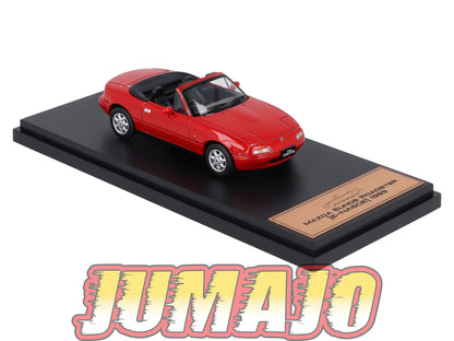 JPL84 1/43 HACHETTE Japon : MAZDA Eunos Roadster MX5 (E-NA6CE) 1989