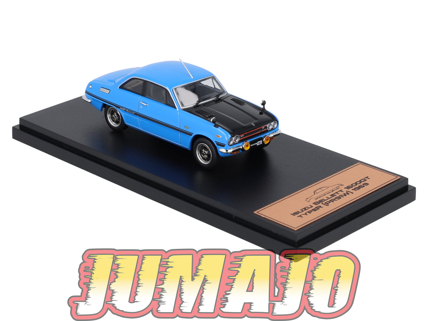 JPL85 1/43 HACHETTE Japon : Isuzu Bellett 1600GT Typer (PR91W) 1969