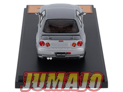 JPL88 1/43 HACHETTE Japon : NISSAN Skyline GT-R (BNR34) 1999