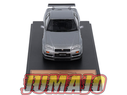 JPL88 1/43 HACHETTE Japon : NISSAN Skyline GT-R (BNR34) 1999