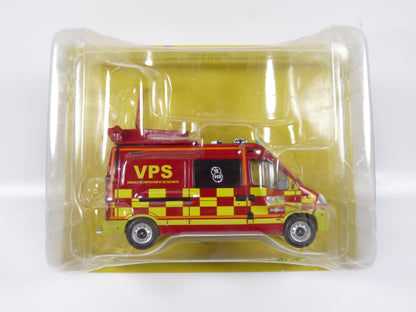 KAS-I Lot de 4 Camions 1/43 Modèles cassés Pompiers BROKEN MODELS