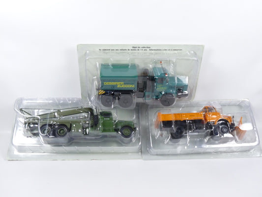 KAS-J Lot de 3 Camions 1/43 Modèles cassés Berliet BROKEN MODELS