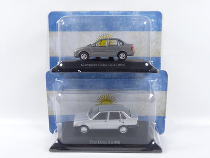 KAS-P Lot de 10 Voitures 1/43 Modèles cassés Salvat Argentine BROKEN MODELS