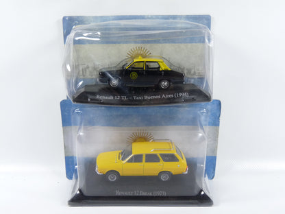 KAS-Q Lot de 10 Voitures 1/43 Modèles cassés Salvat Argentine BROKEN MODELS