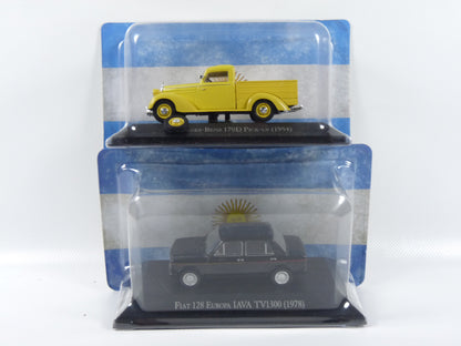 KAS-Q Lot de 10 Voitures 1/43 Modèles cassés Salvat Argentine BROKEN MODELS