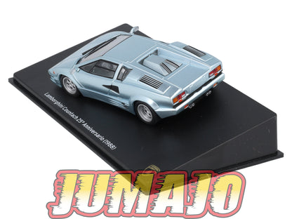 LB129 voiture 1/43 IXO LAMBORGHINI : Countach 25 ans 1988
