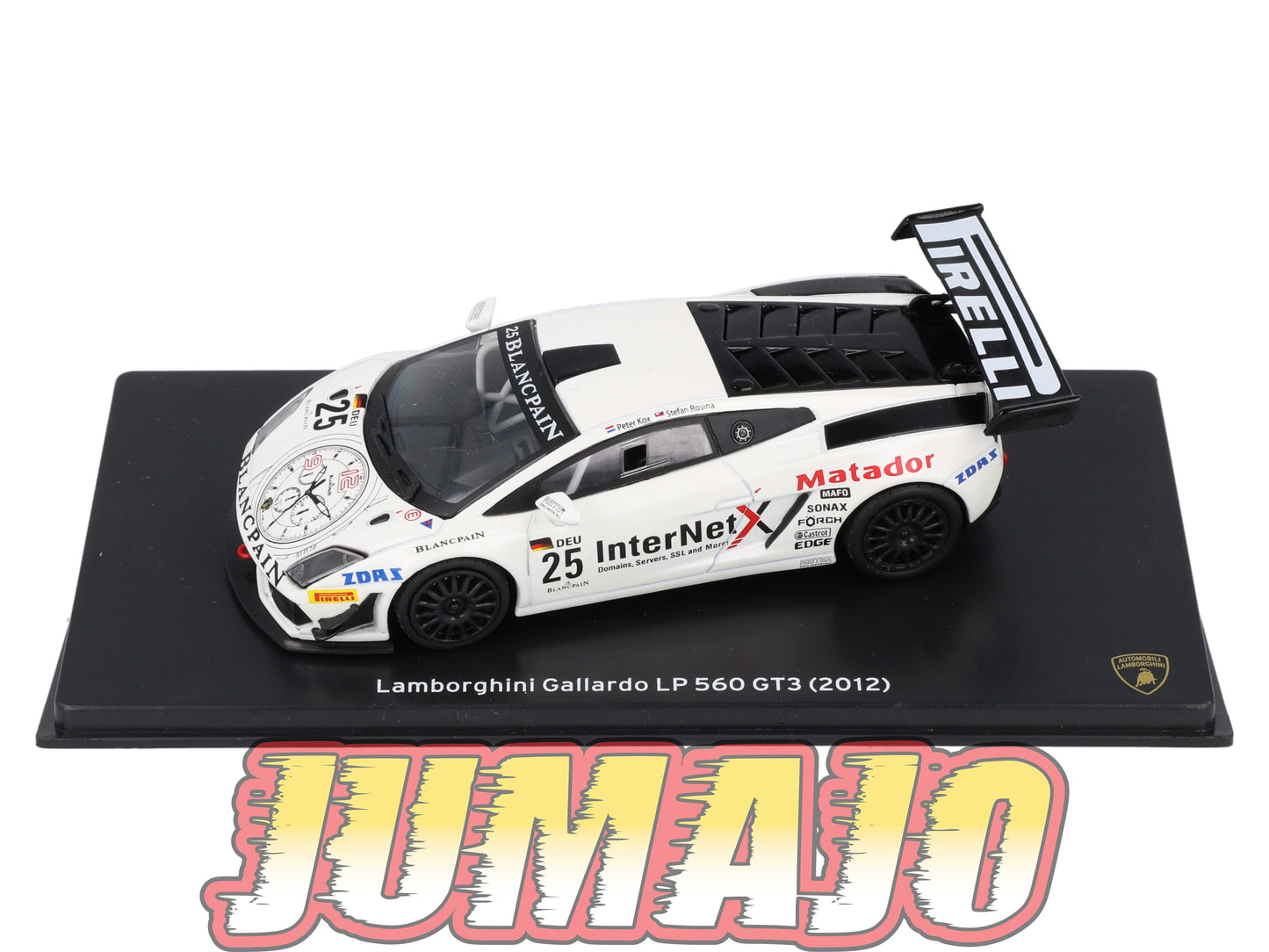 LB157 voiture 1/43 IXO LAMBORGHINI : Gallardo LP 560 GT3 2012