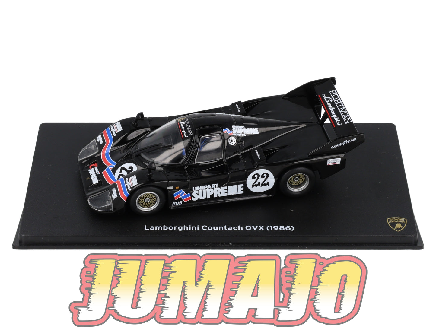 LB18 voiture 1/43 IXO LAMBORGHINI : COUNTACH QVX 1986 #22