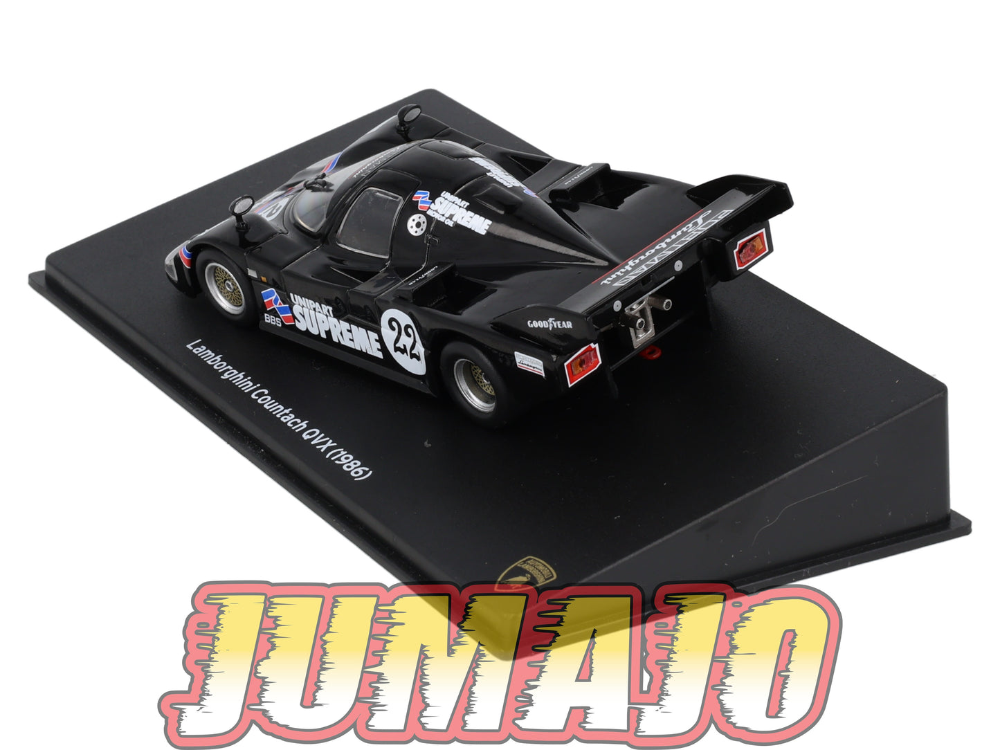 LB18 voiture 1/43 IXO LAMBORGHINI : COUNTACH QVX 1986 #22