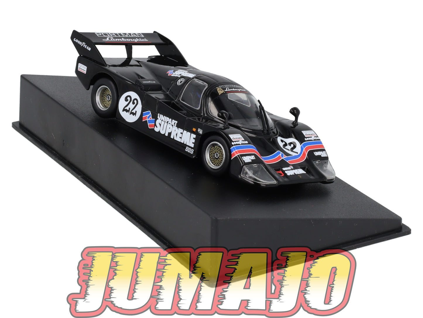 LB18 voiture 1/43 IXO LAMBORGHINI : COUNTACH QVX 1986 #22