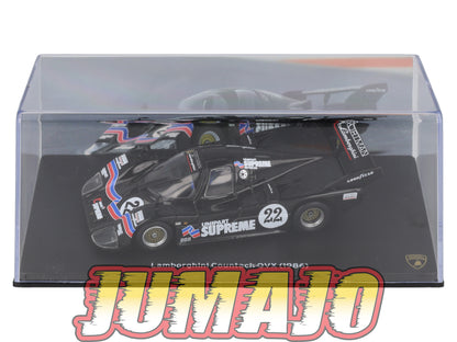 LB18 voiture 1/43 IXO LAMBORGHINI : COUNTACH QVX 1986 #22
