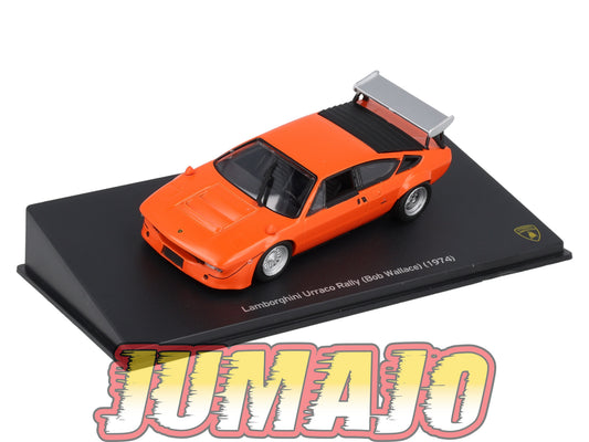 LB20 voiture 1/43 IXO LAMBORGHINI : Urraco Rally Bob Wallace 1974