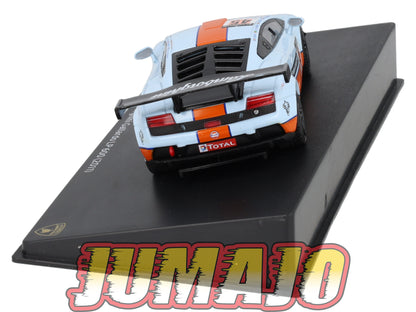 LB43 voiture 1/43 IXO LAMBORGHINI : Gallardo LP 600 Gulf 2011