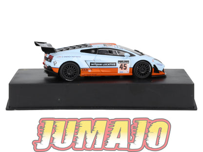 LB43 voiture 1/43 IXO LAMBORGHINI : Gallardo LP 600 Gulf 2011
