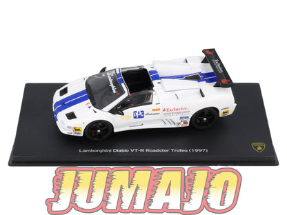 LB52 voiture 1/43 IXO LAMBORGHINI  DIABLO VT-R Roadster Troféo 1997