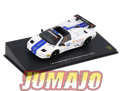 LB52 voiture 1/43 IXO LAMBORGHINI  DIABLO VT-R Roadster Troféo 1997