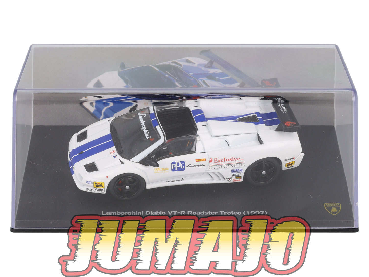 LB52 voiture 1/43 IXO LAMBORGHINI  DIABLO VT-R Roadster Troféo 1997