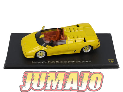 LB53 voiture 1/43 IXO LAMBORGHINI : Diablo Roadster Prototipo 1992