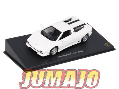 LB56 voiture 1/43 IXO LAMBORGHINI : P 140 1988