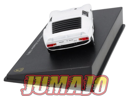 LB61 voiture 1/43 IXO LAMBORGHINI : Miura SVJ Roadster 1981 Blanche