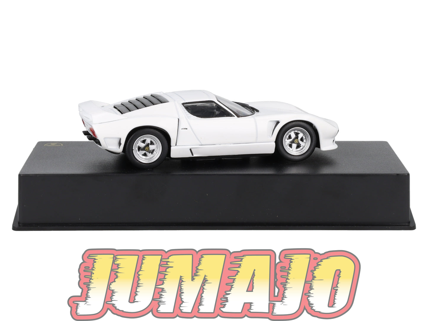 LB61 voiture 1/43 IXO LAMBORGHINI : Miura SVJ Roadster 1981 Blanche
