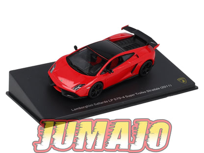 LB69 voiture 1/43 IXO LAMBORGHINI GALLARDO LP 570-4 super Troféo stradale 2011
