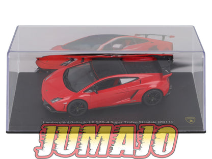 LB69 voiture 1/43 IXO LAMBORGHINI GALLARDO LP 570-4 super Troféo stradale 2011
