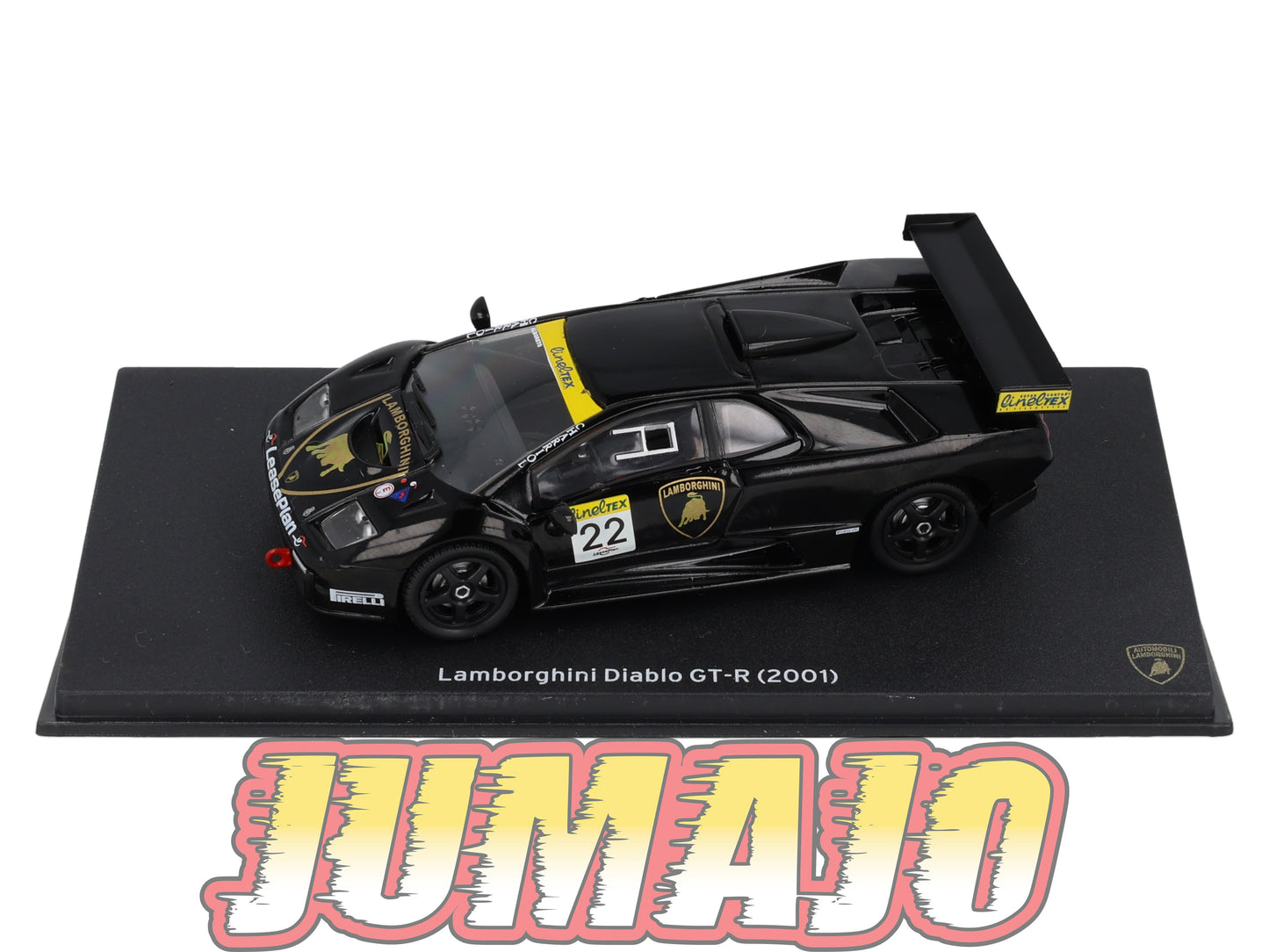 LB6 voiture 1/43 IXO LAMBORGHINI : DIABLO GT-R 2001 #22