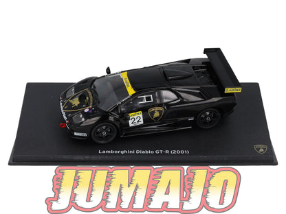 LB6 voiture 1/43 IXO LAMBORGHINI : DIABLO GT-R 2001 #22