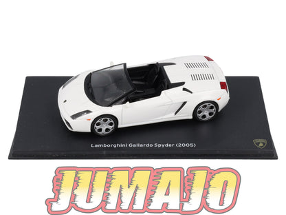 LB8 voiture 1/43 IXO LAMBORGHINI : GALLARDO Spyder 2005