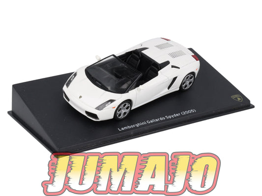 LB8 voiture 1/43 IXO LAMBORGHINI : GALLARDO Spyder 2005