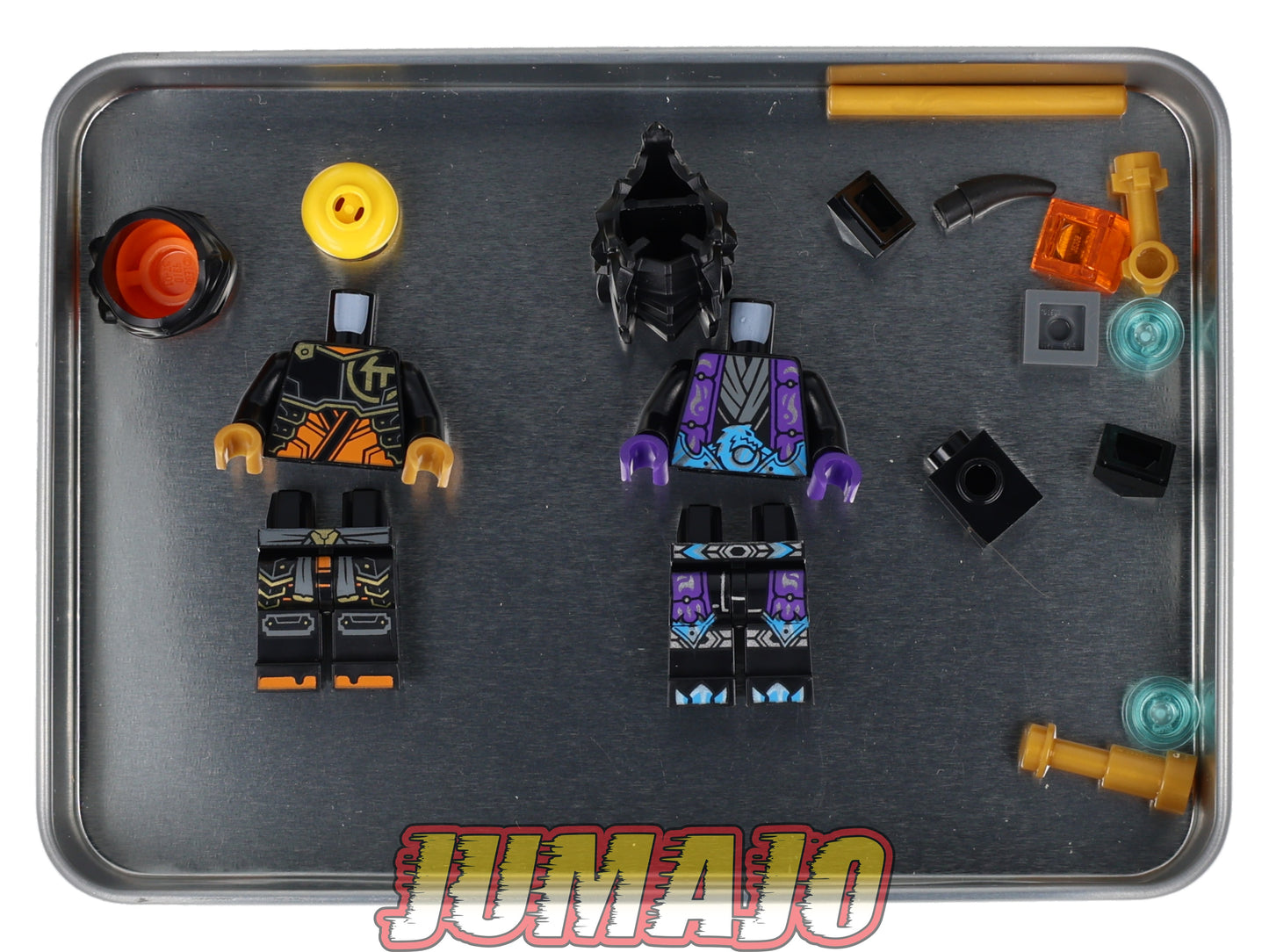 LEG1 Figurine Polybag LEGO Set Ninjago Legacy 11 pièces : Cole & lord Ras 112406 n°21