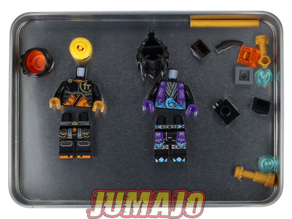 LEG1 Figurine Polybag LEGO Set Ninjago Legacy 11 pièces : Cole & lord Ras 112406 n°21