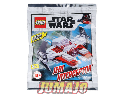 LEG23 Figurine Polybag LEGO Star Wars 33 pièces : 912066 Jedi Interceptor n°4