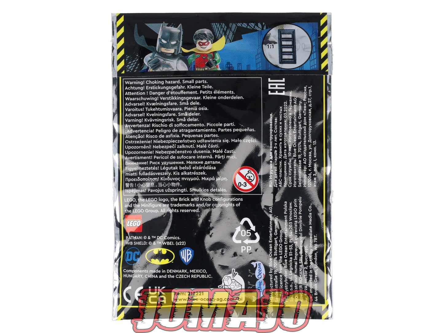 LEG28 Figurine Polybag LEGO Batman 5 pièces : 212221 Robin n°7