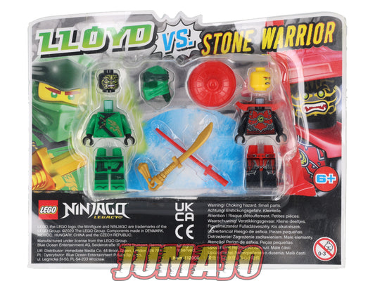 LEG37 Figurine Polybag LEGO Ninjago 12 pièces : 112006 Lloyd Vs Stone Warrior