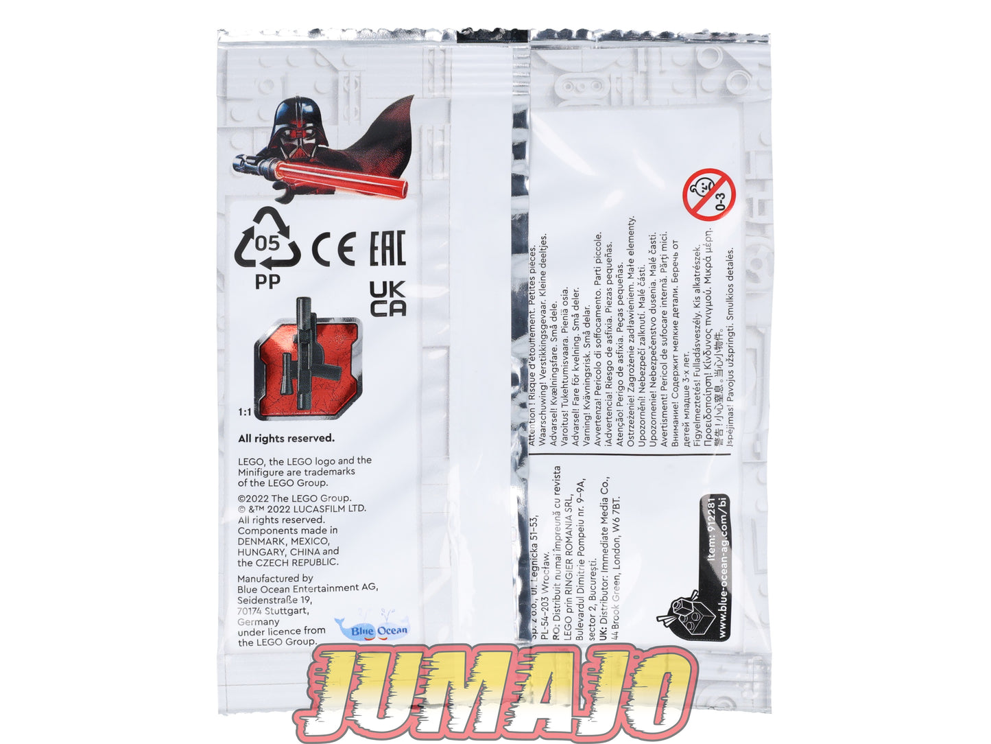 LEG55 Figurine LEGO Star Wars Polybag 5 pièces : 912281 Clone Trooper