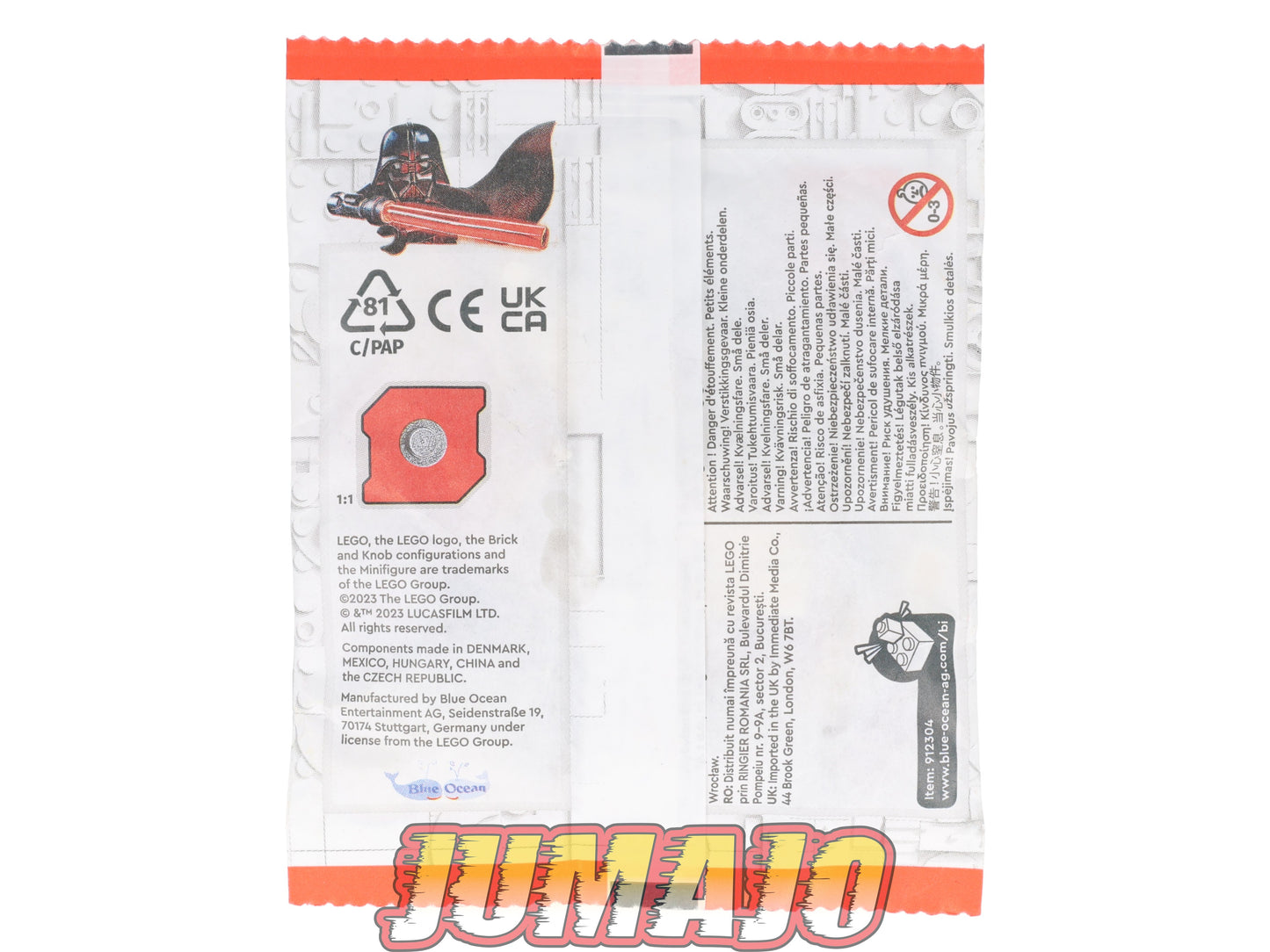 LEG56 Figurine LEGO Star Wars Polybag 57 pièces : 912304 X-WING