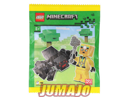 LEG5 Figurine Polybag LEGO Set Minecraft 19 pièces 662410 Araignée & constructeur