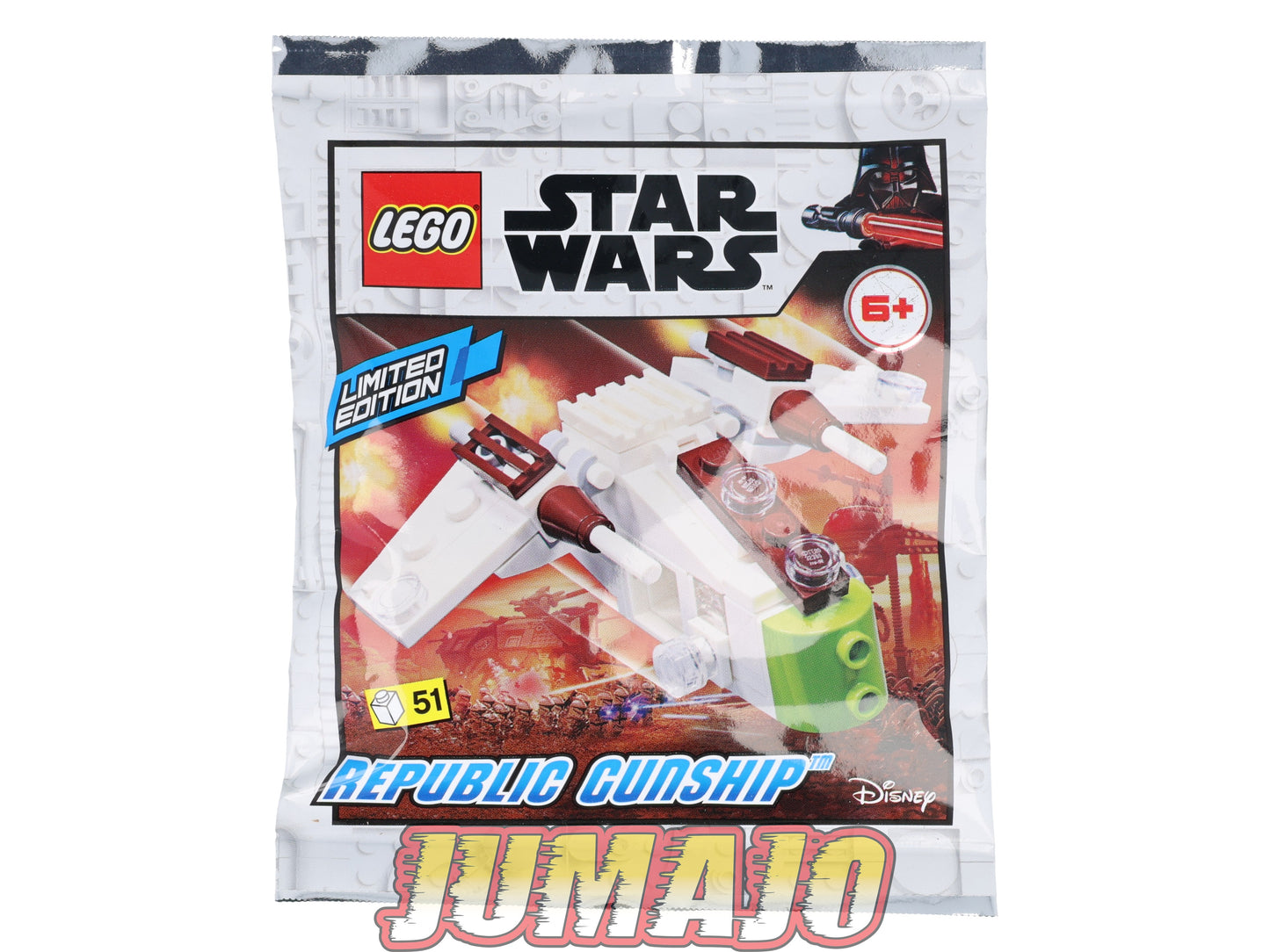 LEG60 Figurine LEGO Star Wars Polybag 51 pièces : 912178 Republic Gunship